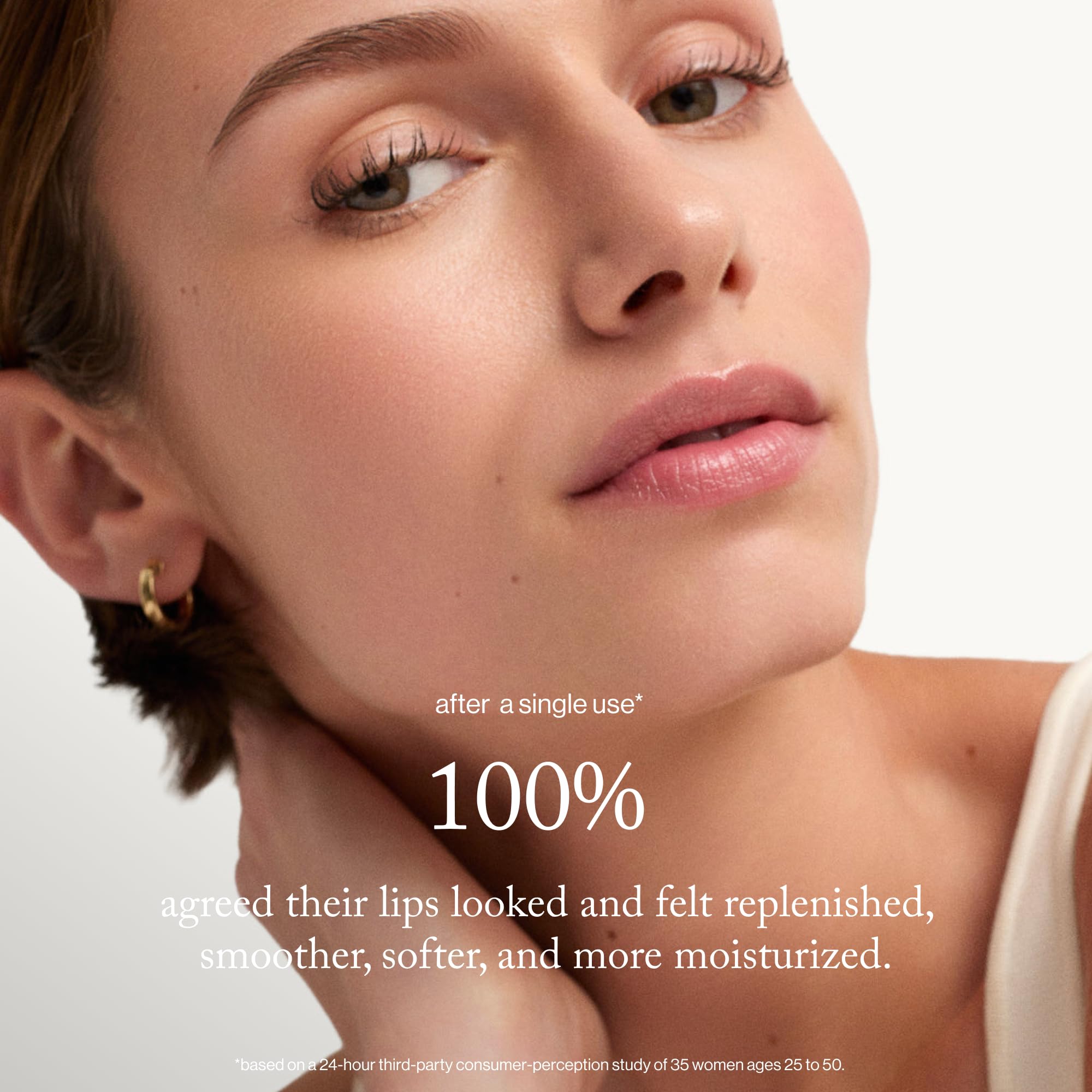 goop Balsamo labial Trio libre de parabenos y petrolatos.