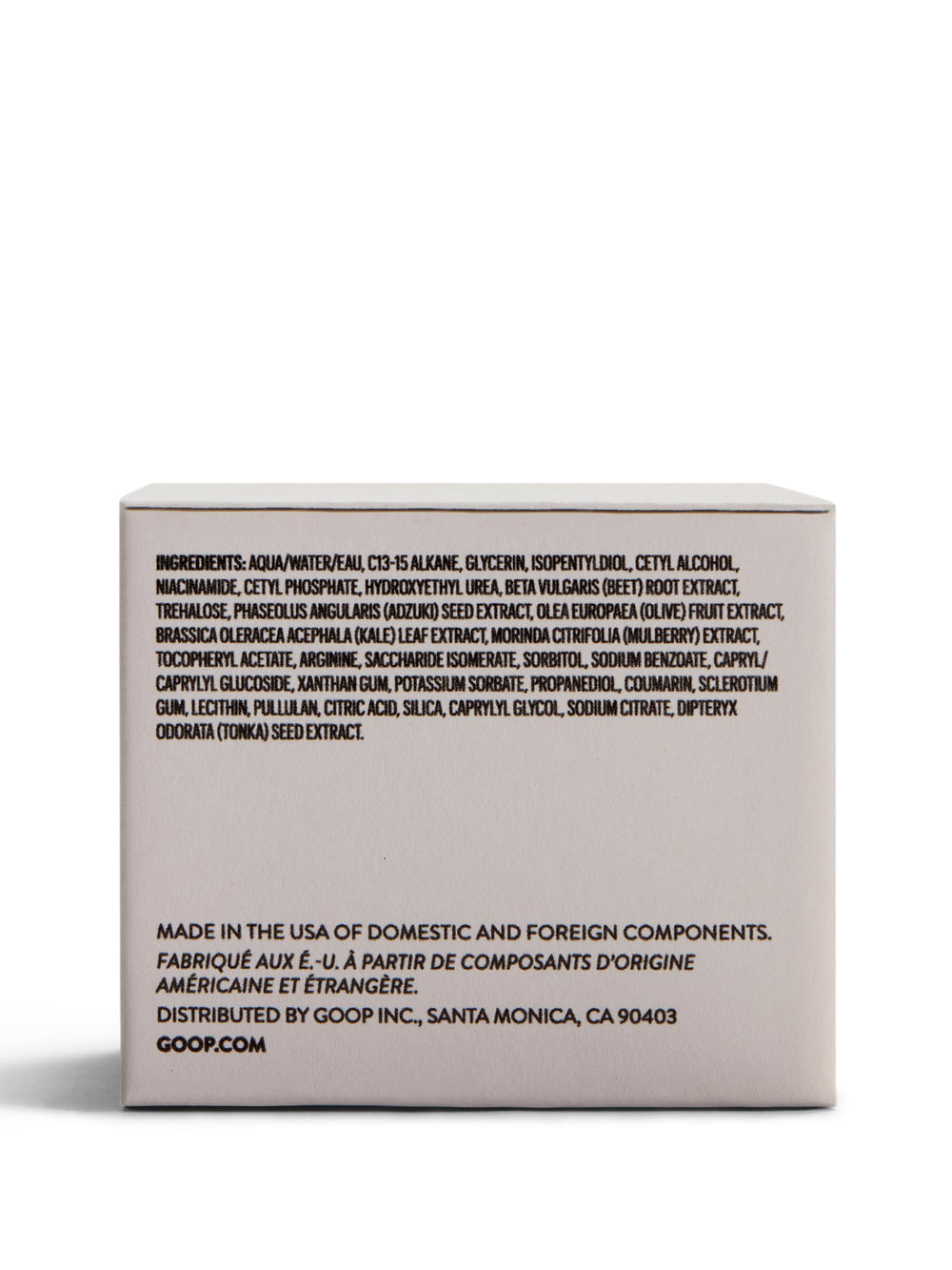 goop crema uso diario bajo maquillaje y protección solar