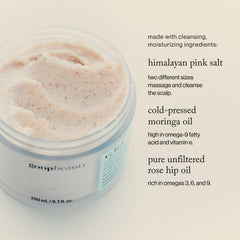 Goop Beauty exfoliante capilar con rosa mosqueta purifica y suaviza.