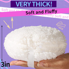 Gootaimi puff polvo corporal densidad suave para aplicación uniforme.