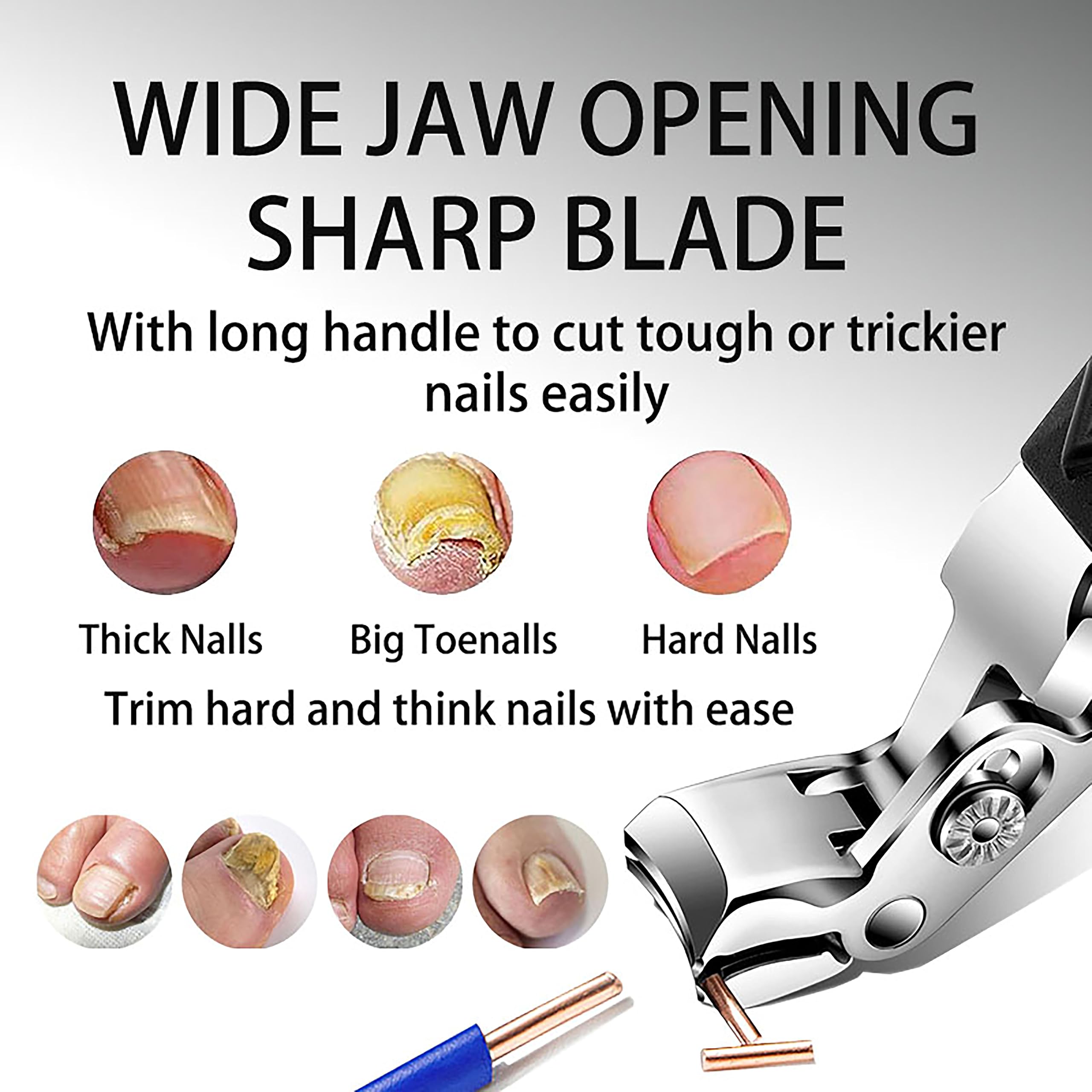 Goredny Orthoclip diseño anti-salpicaduras mantiene el área limpia.