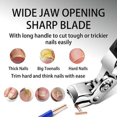 Goredny Orthoclip diseño anti-salpicaduras mantiene el área limpia.