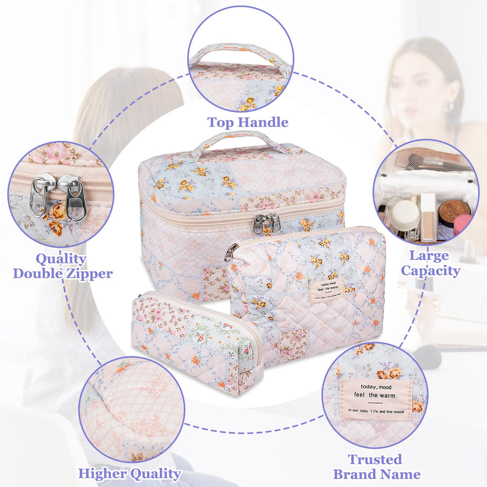 Cremalleras doradas en la bolsa Gosect facilitan abrir y cerrar con estilo.