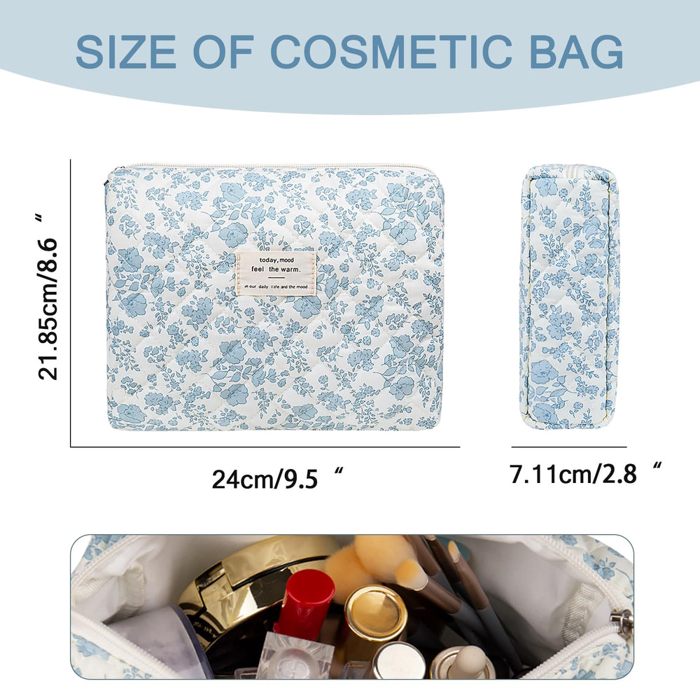 Gosect diseño floral acolchado para un estilo elegante y suave al tacto.
