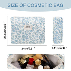 Gosect diseño floral acolchado para un estilo elegante y suave al tacto.