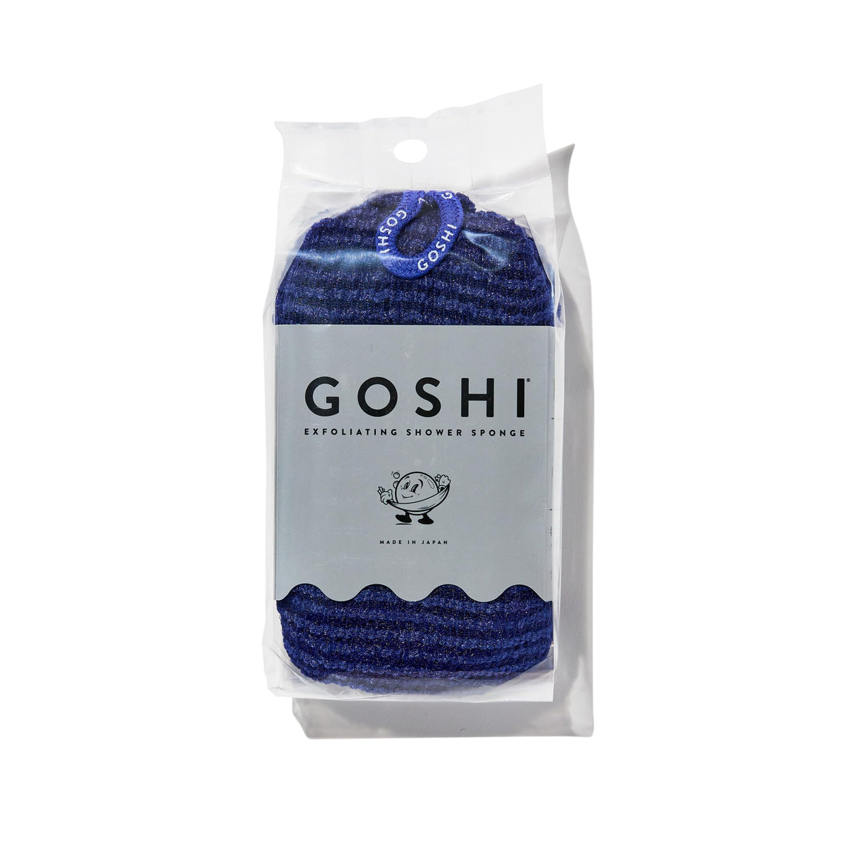 GOSHI esponja exfoliante, tacto suave para piel sensible y limpia.