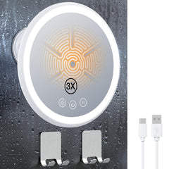 Espejo Gospire 3X con agrandamiento para afeitado preciso