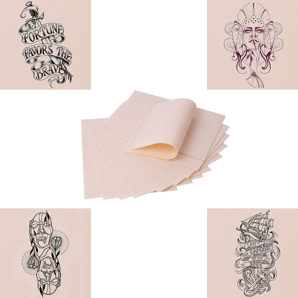 Gospire piel doble cara para practicar tatuajes con doble uso.