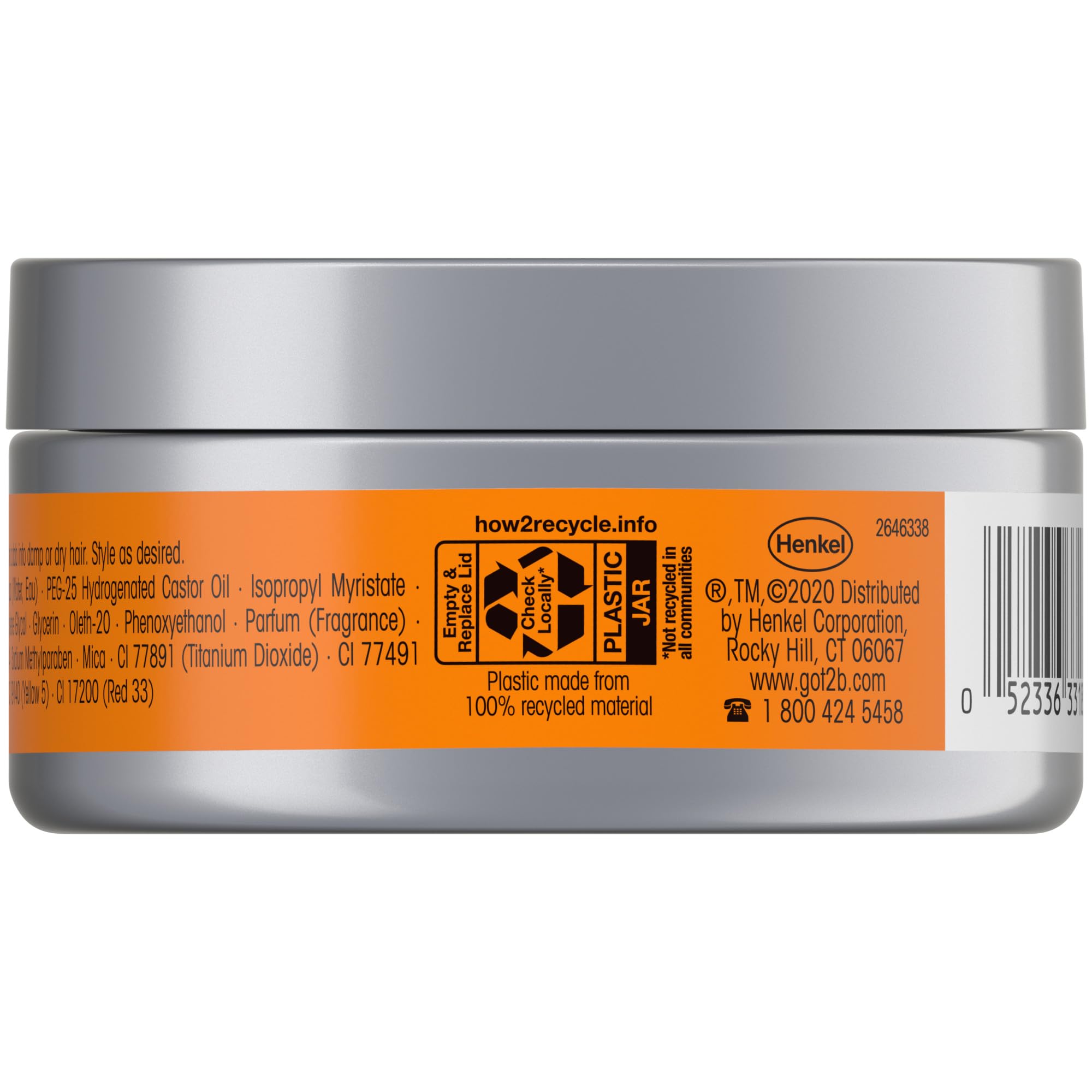 Coiffage quotidien avec got2b Defiant Shine Pomade pour un look flexible.