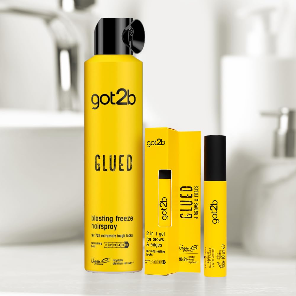 Got2B Glued Blasting Freeze Spray, ideal para selfies con fijación estable.