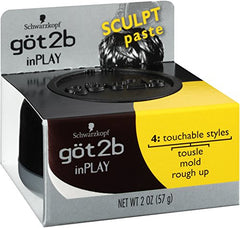 Got2B Inplay pasta de peinado moldeado rápido para looks desordenados