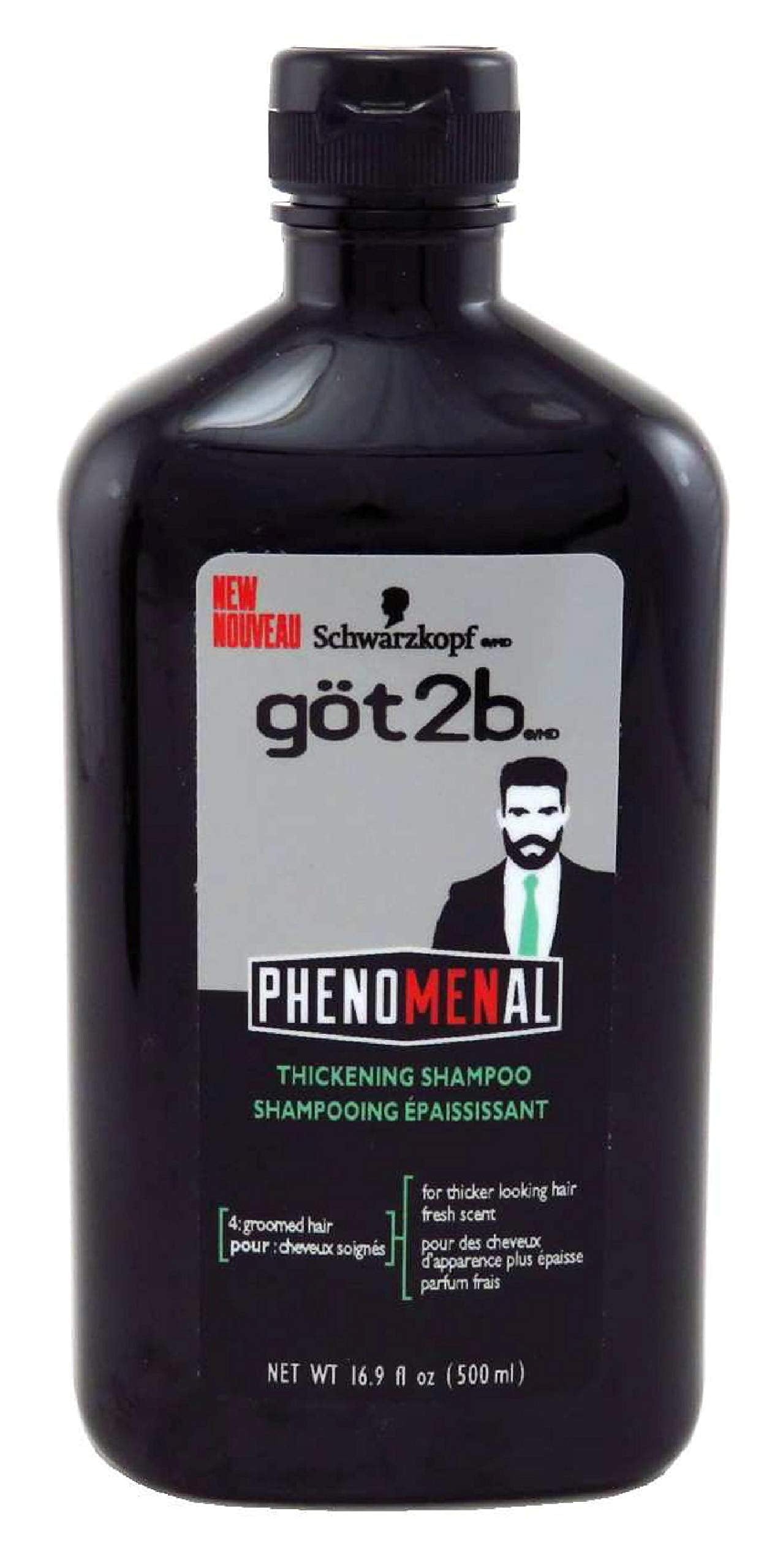 Got2b Phenomenal champú, botella: aporta volumen visible y limpieza suave.