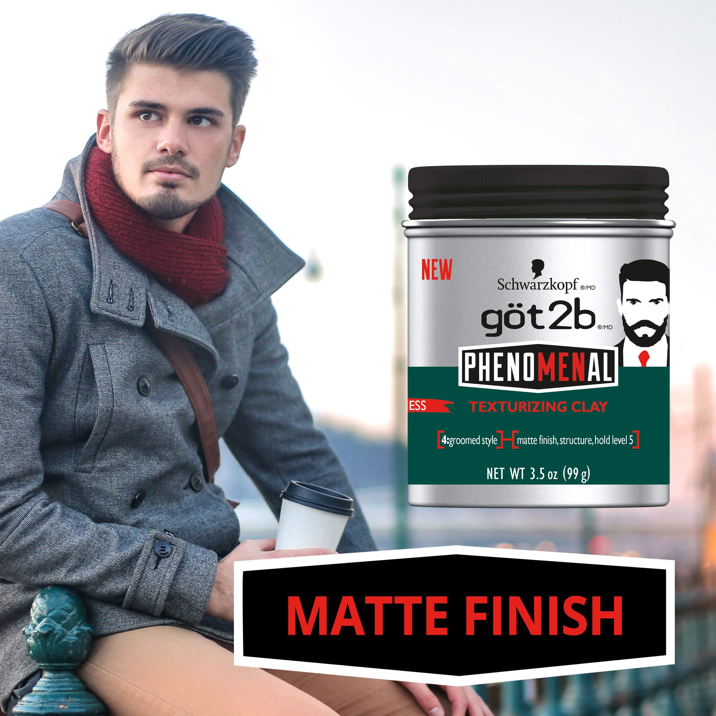 Got2B Phenomenal Clay texturizante: acabado mate ideal para estilos modernos