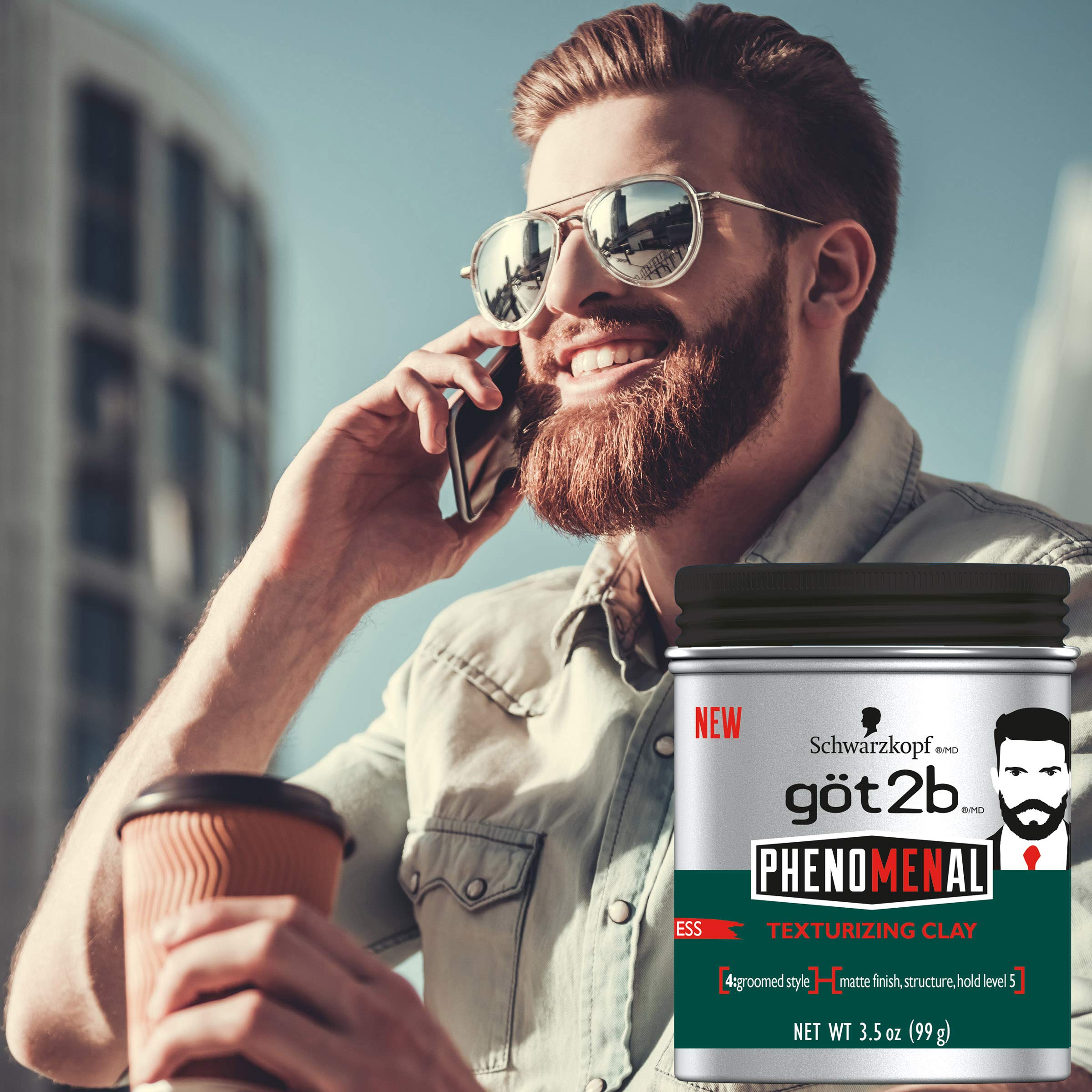 Got2B Phenomenal Clay texturizante: ideal para peinados con control durante el día