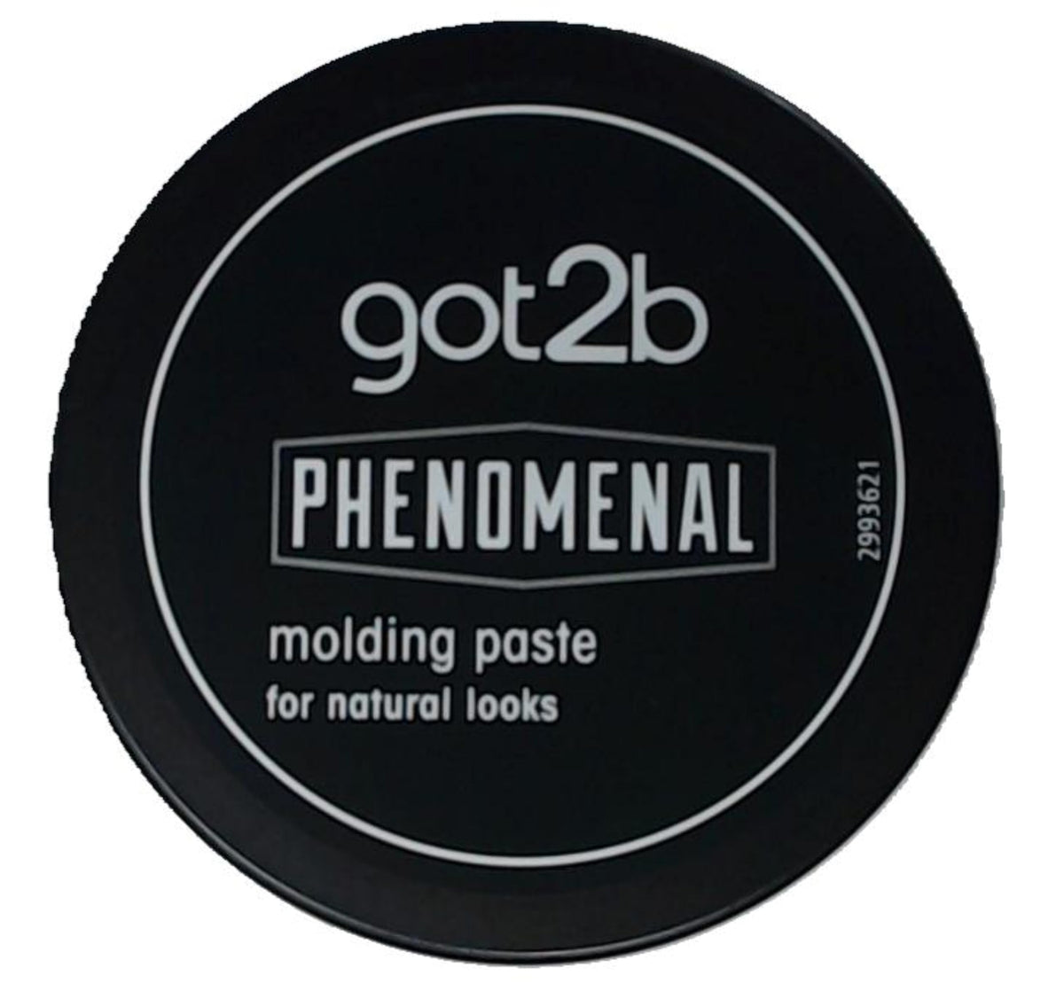 Got2B Phenomenal Moulding Paste jar closeup for flexible hold and fresh scent.
