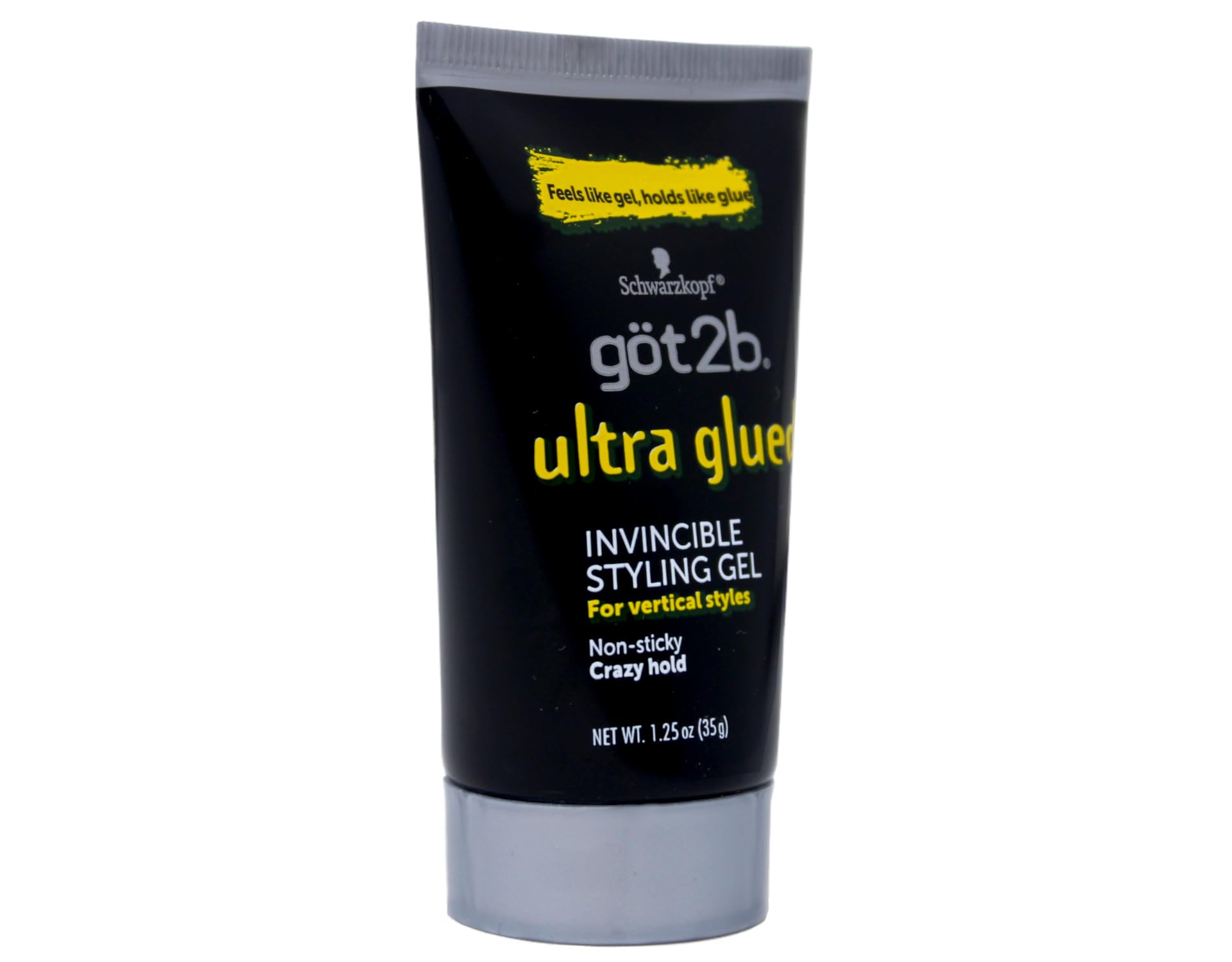 Got2B Ultra Glued Invincible Gel textura de primer plano, aplicación suave para peinados con control.