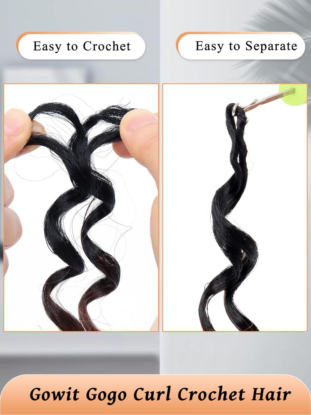 Gowit Gogo Curl 8in: cuidado nocturno para reducir enredos.