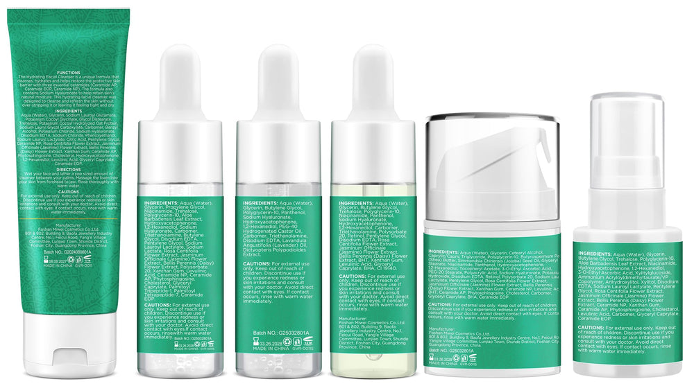 GOWLAVER kit rutinas faciales: conjunto completo para una rutina de cuidado en casa.