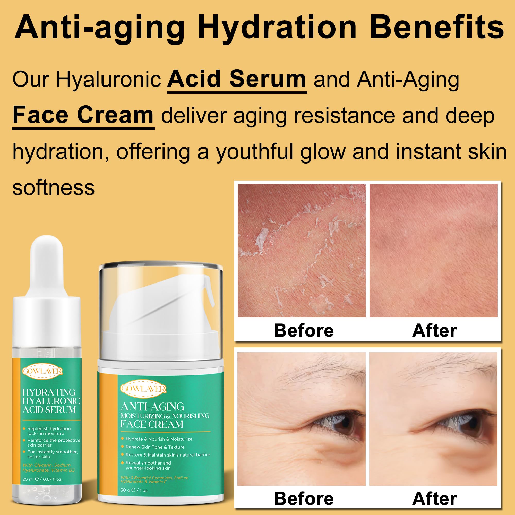 GOWLAVER serum niacinamida: tono de piel más uniforme y luminosa.