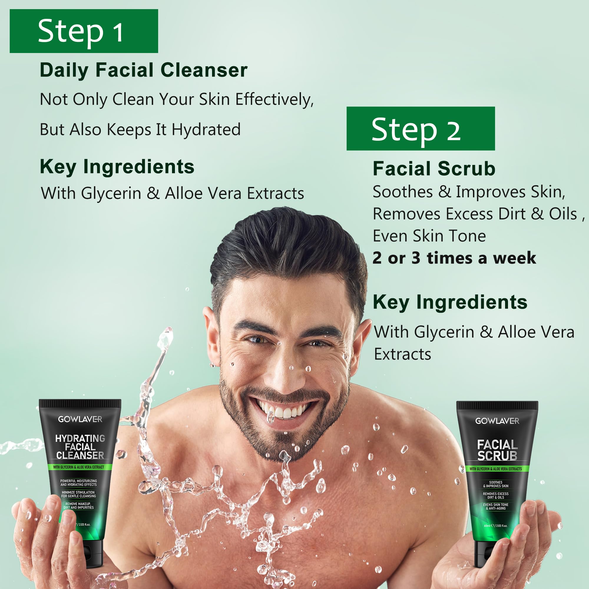 GOWLAVER-tonique-hydratant-visage, tonique équilibrant et frais pour tous types de peau.