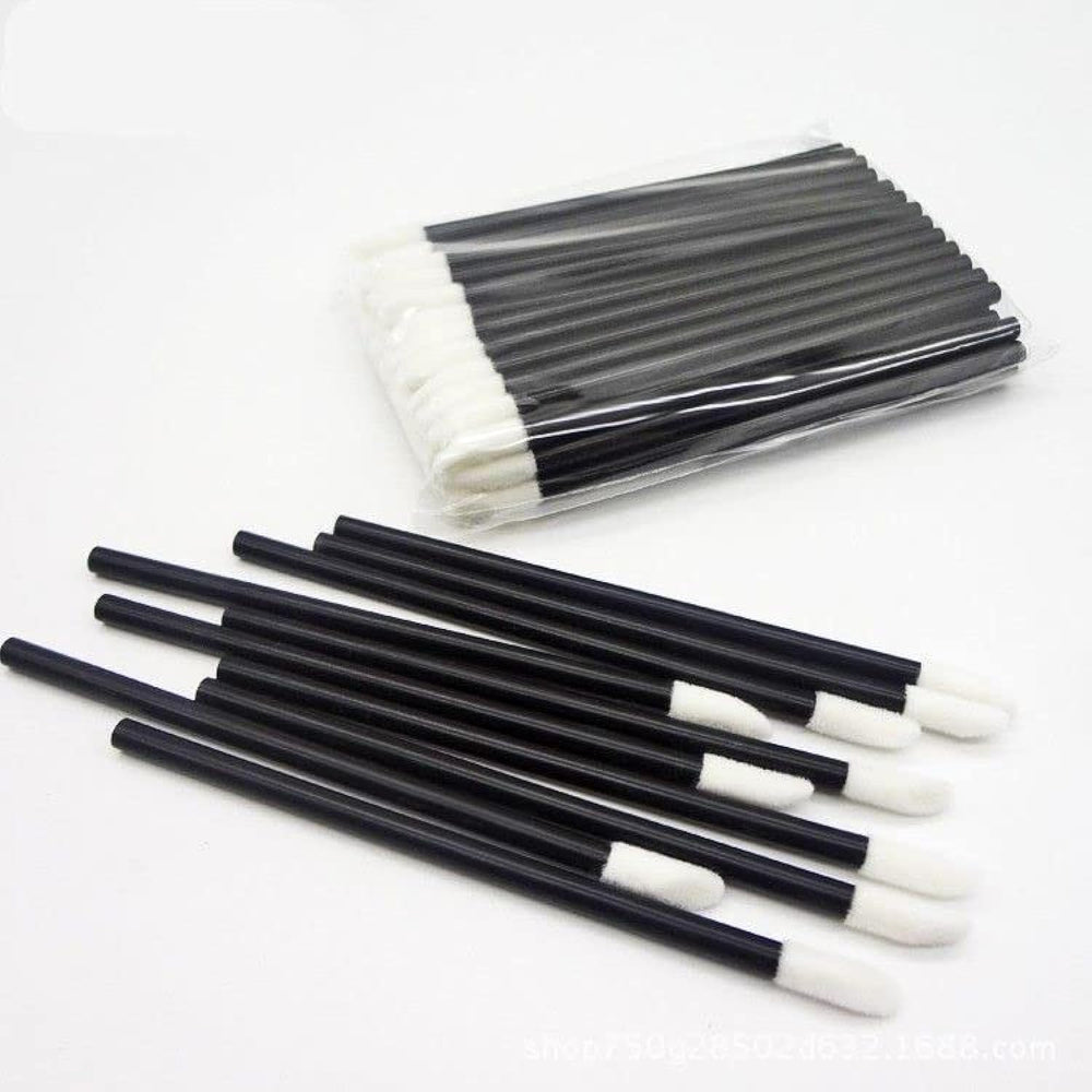 GoWorth 200 piezas de aplicadores labiales desechables para higiene al aplicar gloss.