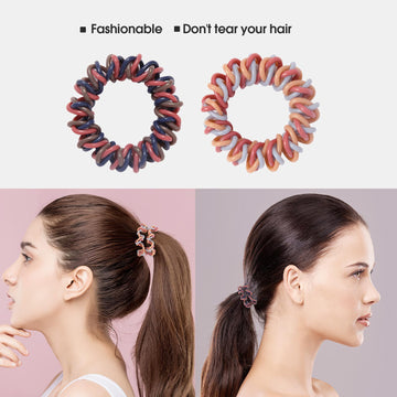 GoYoho tira espiral para cabello grueso, sujeción suave y duradera.