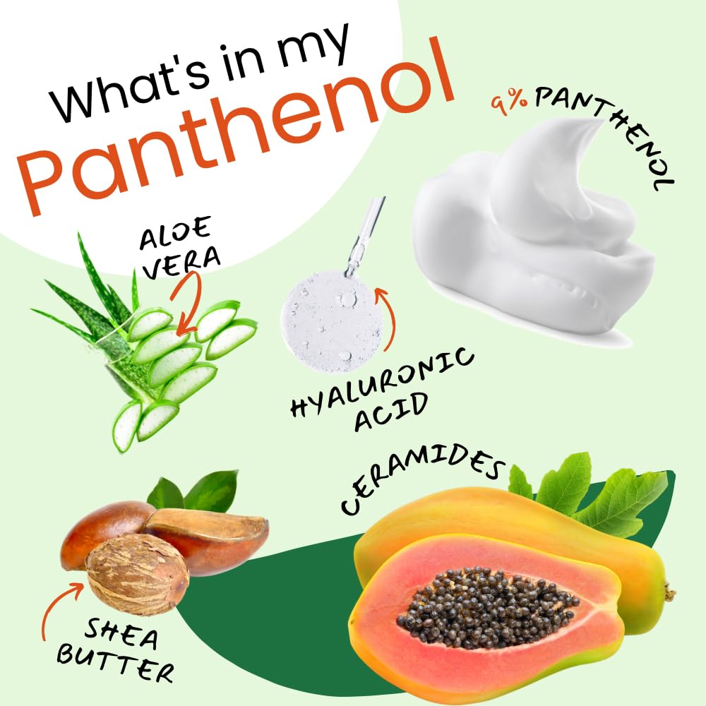 GPC Panthenol 9% espuma: aloe vera para sensación refrescante y calmante