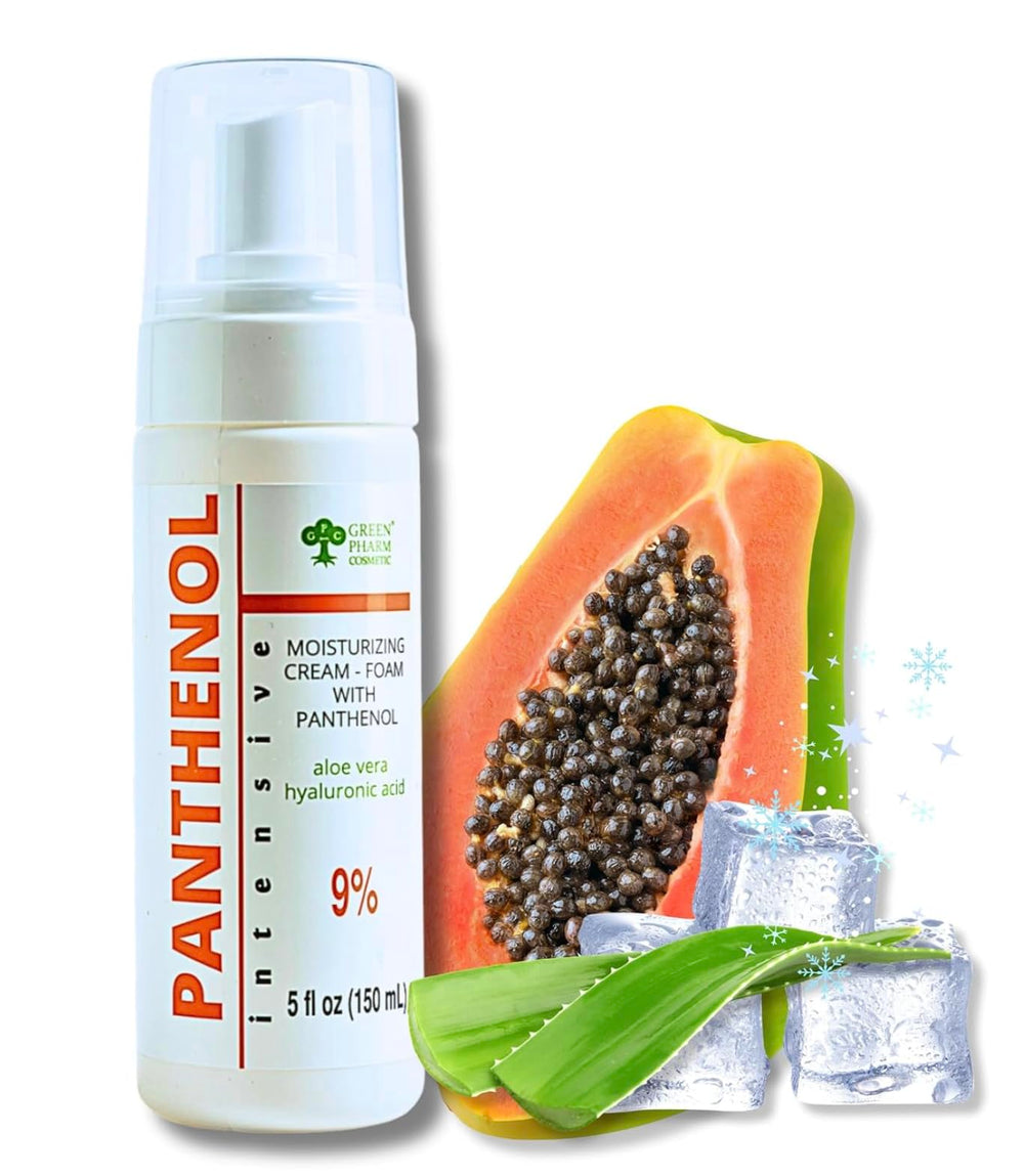 GPC Panthenol 9% espuma: alivio rápido del enrojecimiento para piel sensible