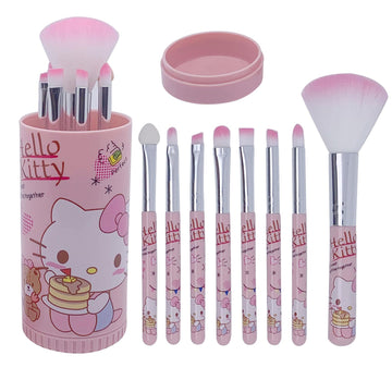 GQYAYQG: set de brochas de maquillaje 8 piezas rosas para uso diario