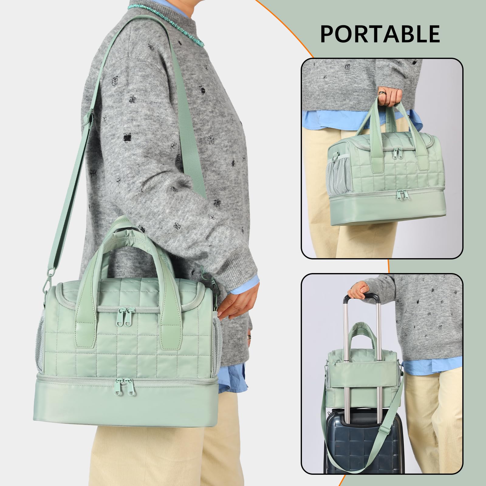 GR69N tamaño ideal para viaje, cabe en maleta o bolso.