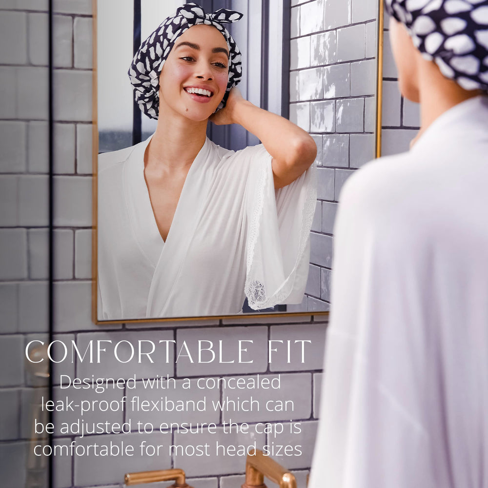 Ajuste con lazo ajustable de GRACE & COMPANY Casablanca para diferentes largos de cabello.