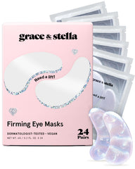 Grace & Stella patchs sous-oeil: emballage clair prêt à l’emploi et hydratation ciblée