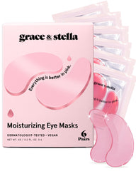 Grace & Stella parche ojos hinchazón: sensación fresca y alivio para ojos cansados