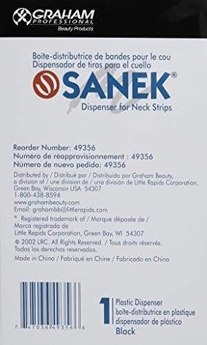 Graham Sanek, diseño ergonómico, dispensador compacto para fácil manipulación.