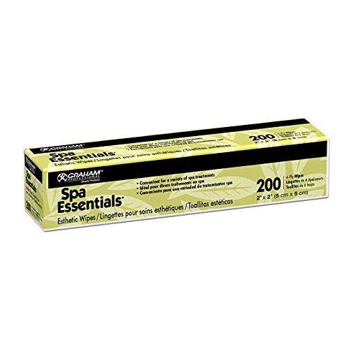 Graham toallitas estéticas, empaque compacto con dimensiones prácticas.