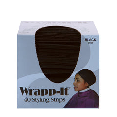 Graham Wrapp-it: tiras resistentes para secado y moldeado, ideales para estilos duraderos.