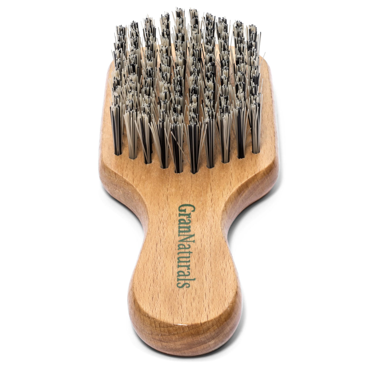 GranNaturals cepillo nylon duro para peinado hacia atrás, acabado suave.