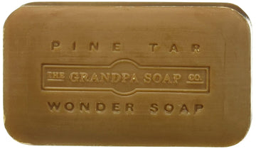 Jabon en el lavabo de Grandpa's, preparación para uso diario