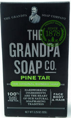Grandpas Wonder: barra de jabón para baño con aroma natural a pino.