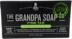 Grandpas Wonder: textura de brea de pino para limpieza suave.