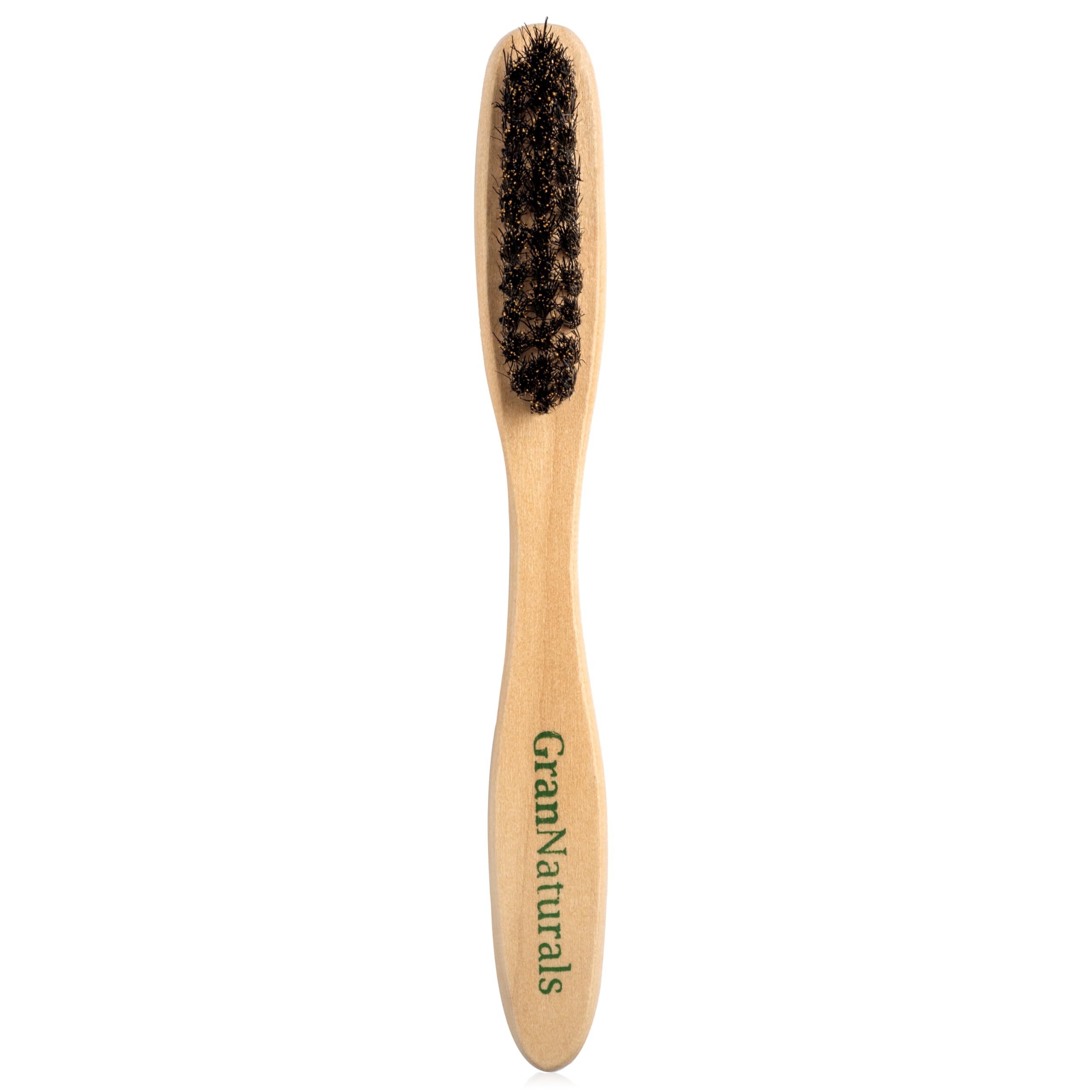GranNaturals cepillo cerdas jabalí portatil para retoques rapidos durante el dia