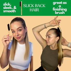GranNaturals cepillo controla pelitos delicados para una linea de cabello limpia