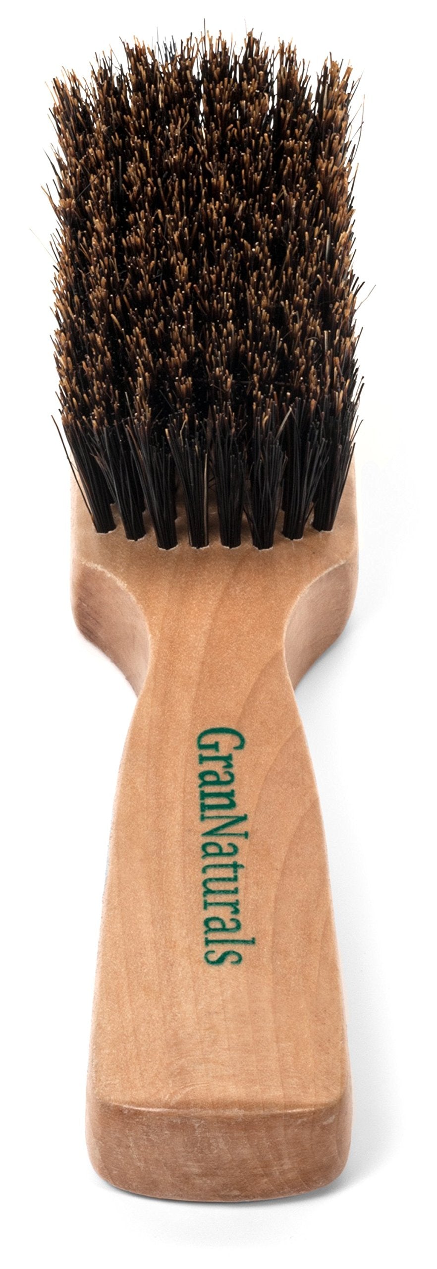 GranNaturals cepillo de pelo de jabalí con madera natural para peinar suavemente.
