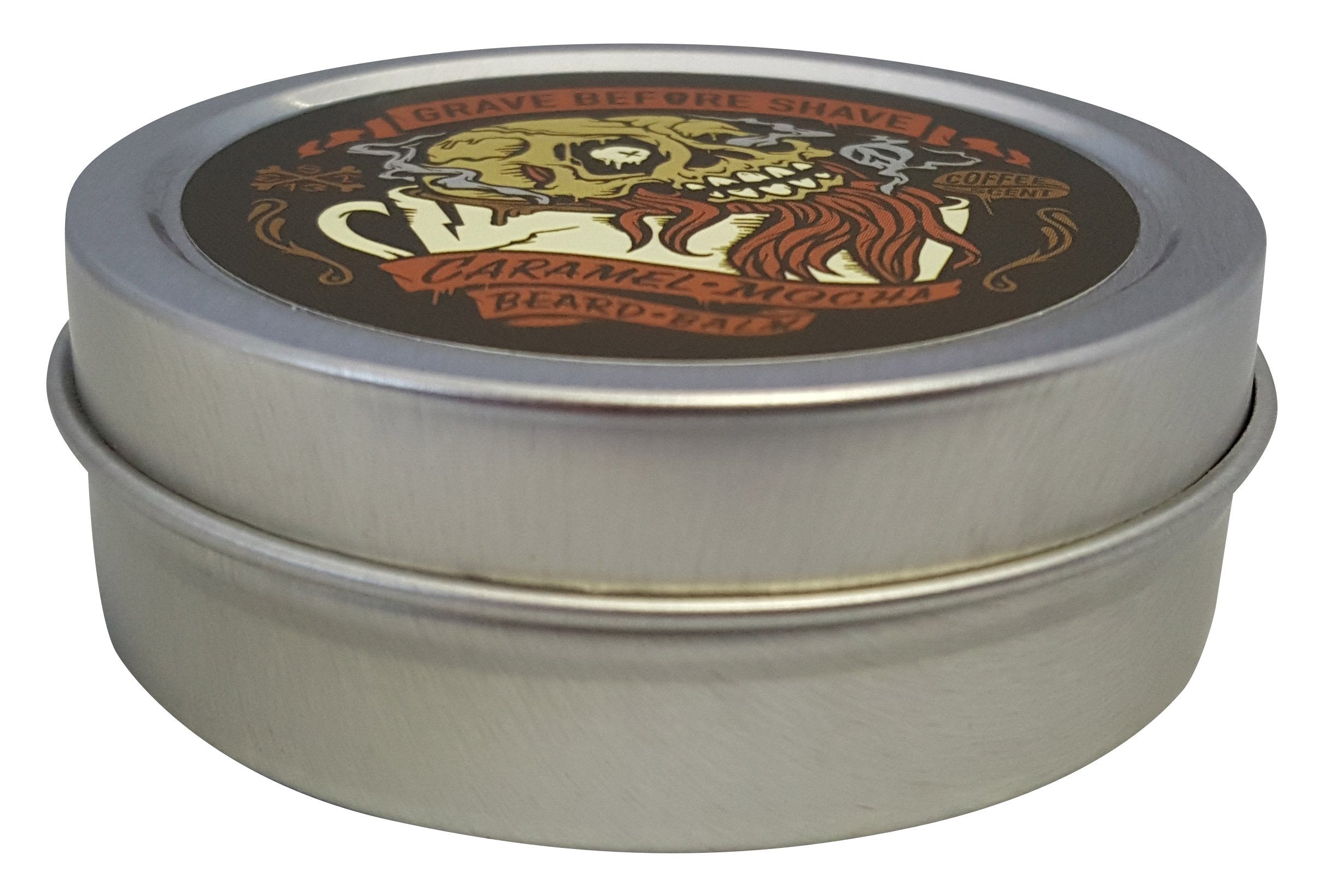 Grave Before Shave Aceite para barba Caramelo Moka, botella que hidrata y aporta brillo.