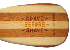 Grave Before Shave cepillo para barba de pelo de jabalí 100%