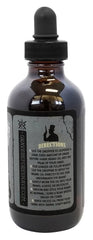 Dropper application on beard reveals quick absorption and even distribution