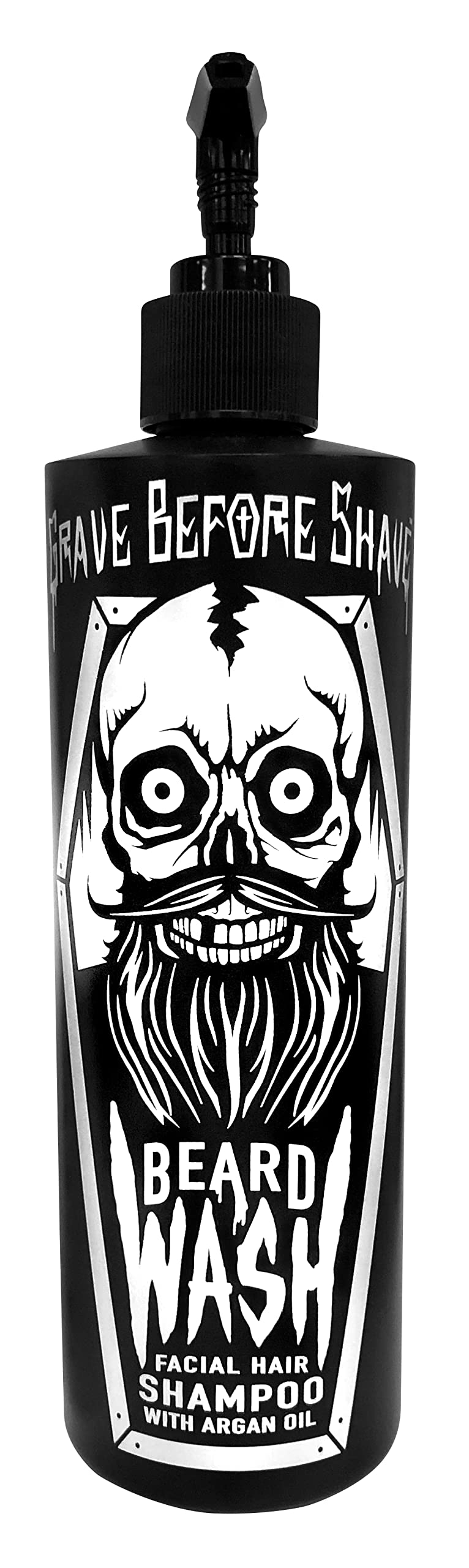 Grave Before Shave botella con dispensador para limpieza suave de barba