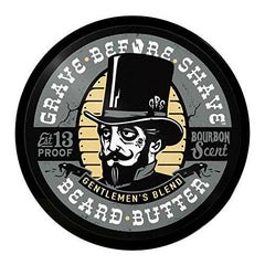 Grave Before Shave Mantequilla para Barba, aplicación suave para acondicionar piel y barba.