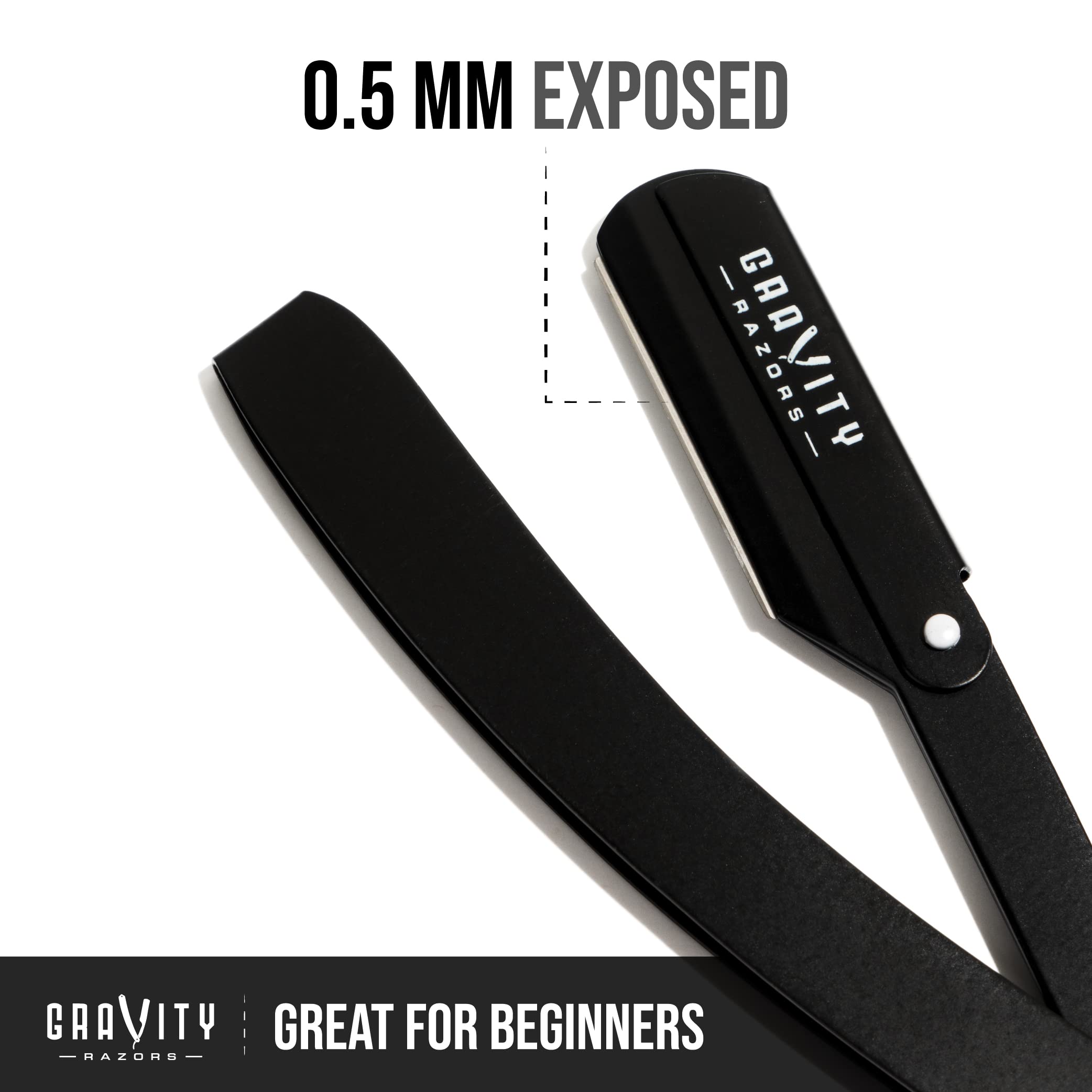 GRAVITY RAZORS cuchillas Derby Premium para afeitado suave y consistente