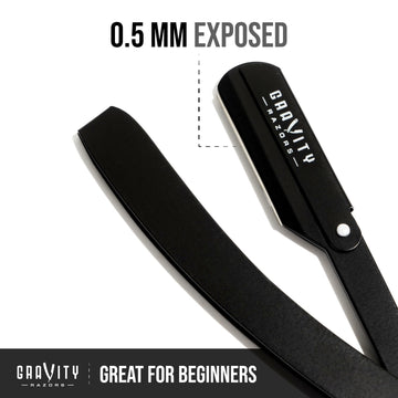 GRAVITY RAZORS cuchillas Derby Premium para afeitado suave y consistente